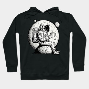 Astronaut Coffee Hoodie